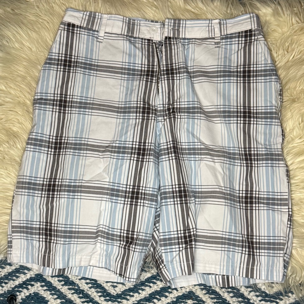 Burnside- Y2K plaid shorts